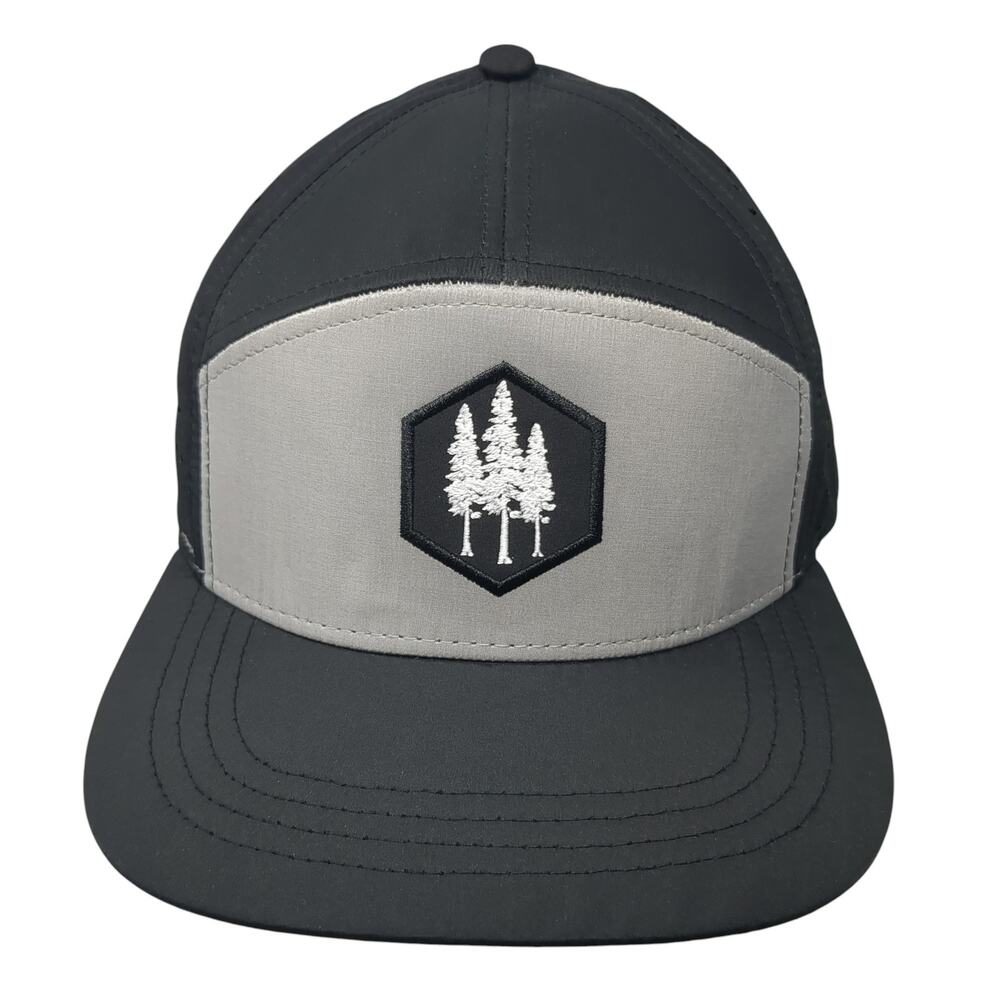 The Heartbeat Brand Snapback Trucker Hat Black One Size Adjustable 6 Panel
